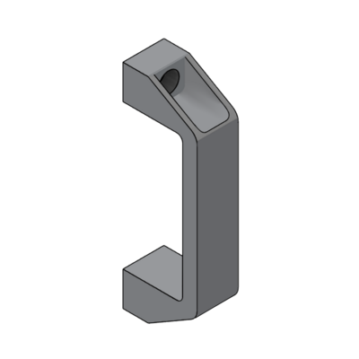 MODULAR SOLUTIONS PULL HANDLE 120 WITH HARDWARE